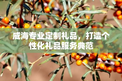 威海专业定制礼品，打造个性化礼品服务典范