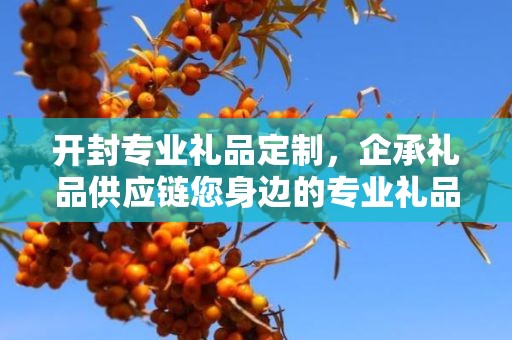 开封专业礼品定制，企承礼品供应链您身边的专业礼品定制公司