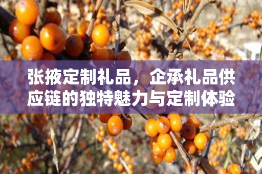 张掖定制礼品，企承礼品供应链的独特魅力与定制体验