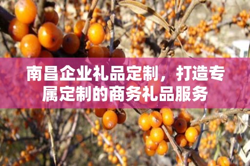 南昌企业礼品定制，打造专属定制的商务礼品服务