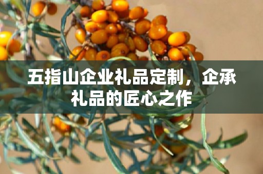 五指山企业礼品定制，企承礼品的匠心之作