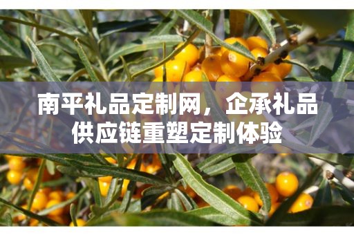 南平礼品定制网，企承礼品供应链重塑定制体验