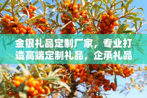 金银礼品定制厂家，专业打造高端定制礼品，企承礼品供应链引领行业新风尚