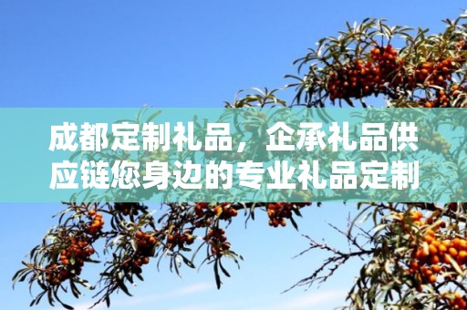 成都定制礼品，企承礼品供应链您身边的专业礼品定制公司